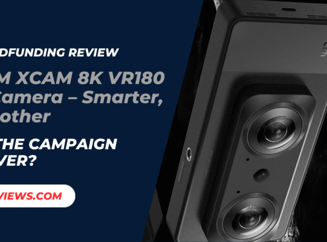 SLAM XCAM 8K VR180 3D Camera – Smarter, Smoother