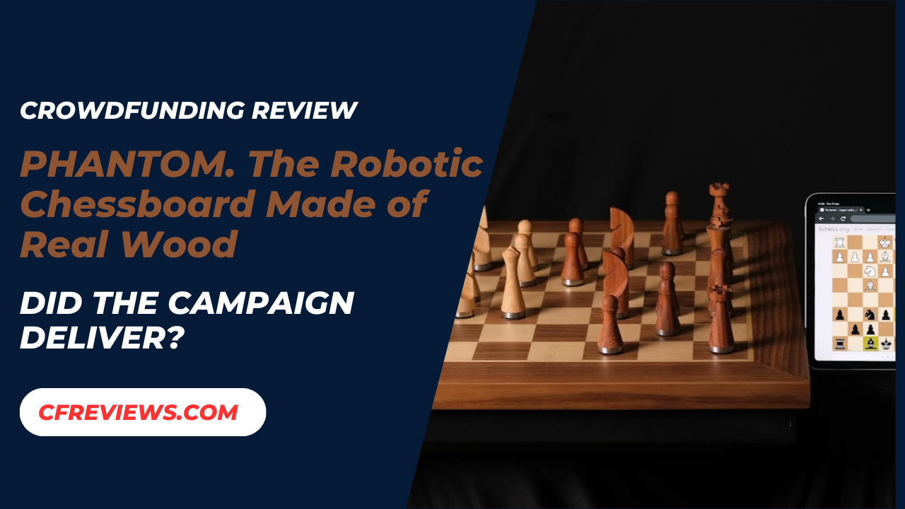 PHANTOM. The Robotic Chessboard Made of Real Wood