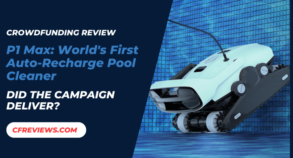 P1 Max: World's First Auto-Recharge Pool Cleaner