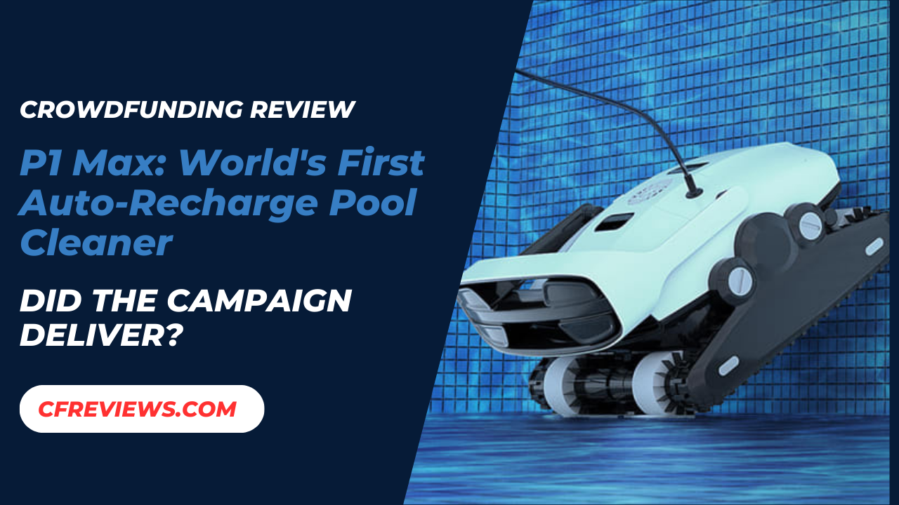 P1 Max: World's First Auto-Recharge Pool Cleaner