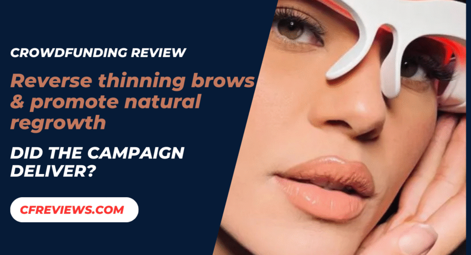 Reverse thinning brows & promote natural regrowth