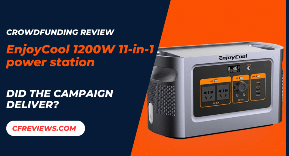 EnjoyCool 1200W 11-in-1 power station