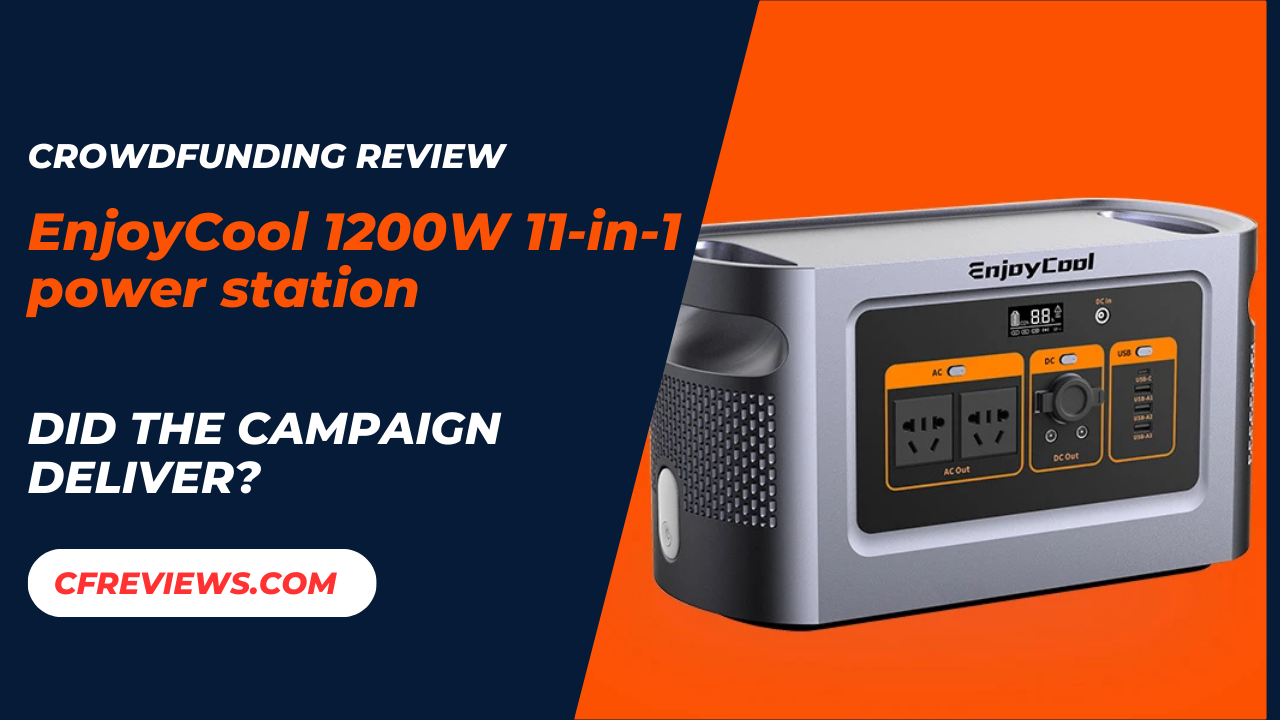 EnjoyCool 1200W 11-in-1 power station