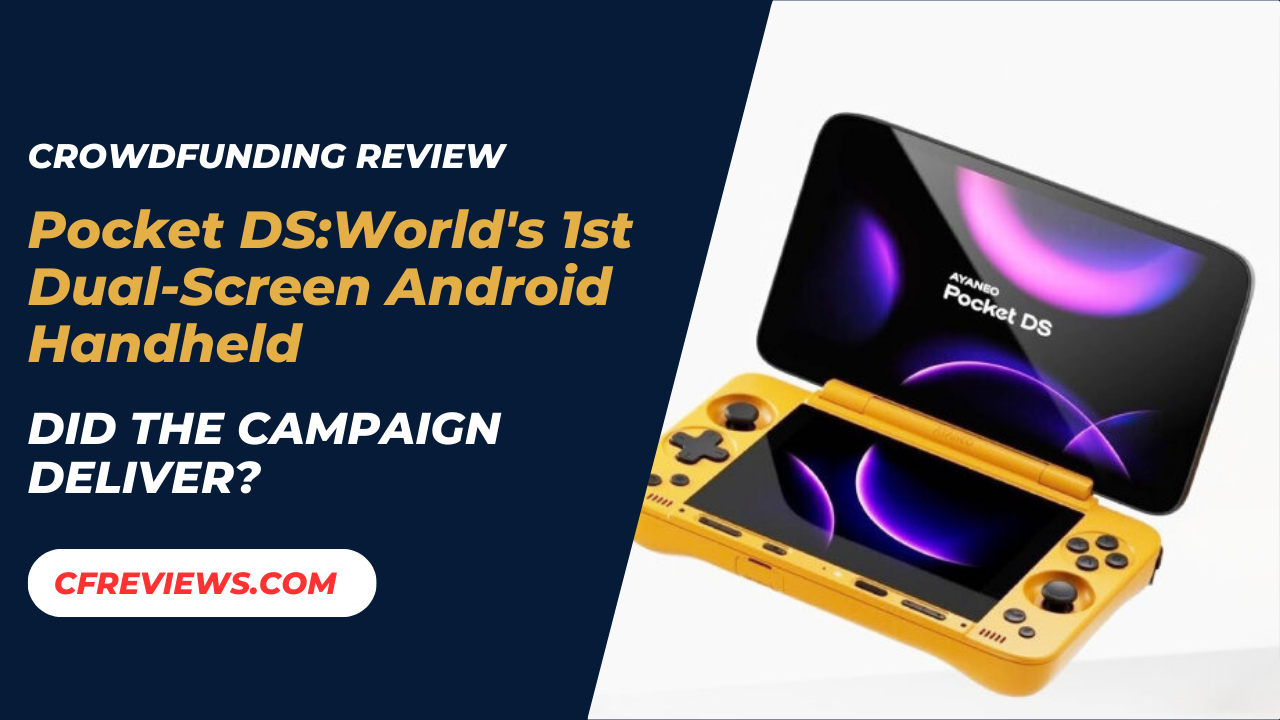 Pocket DS:World's 1st Dual-Screen Android Handheld