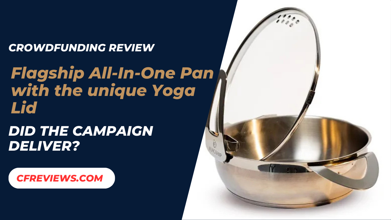 Flagship All-In-One Pan with the unique Yoga Lid