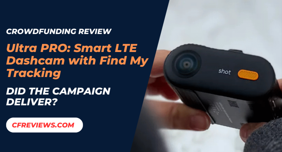 Ultra PRO: Smart LTE Dashcam with Find My Tracking
