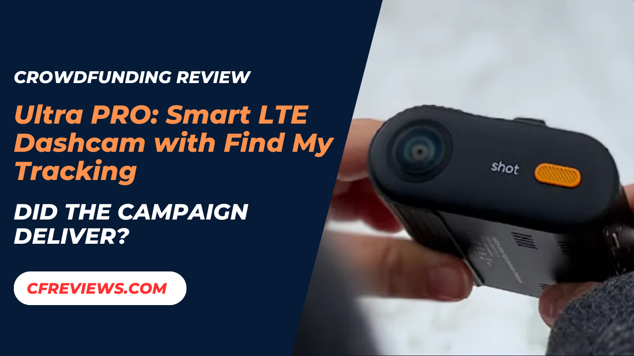 Ultra PRO: Smart LTE Dashcam with Find My Tracking