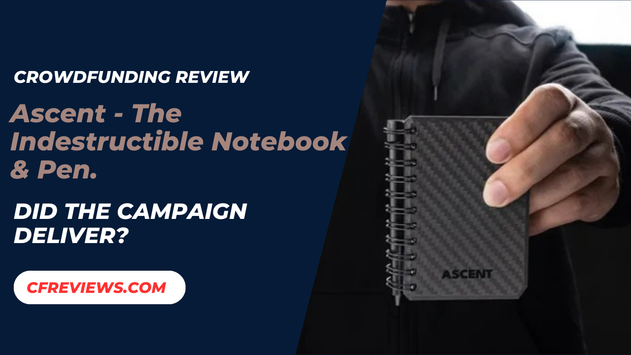 Ascent - The Indestructible Notebook & Pen.