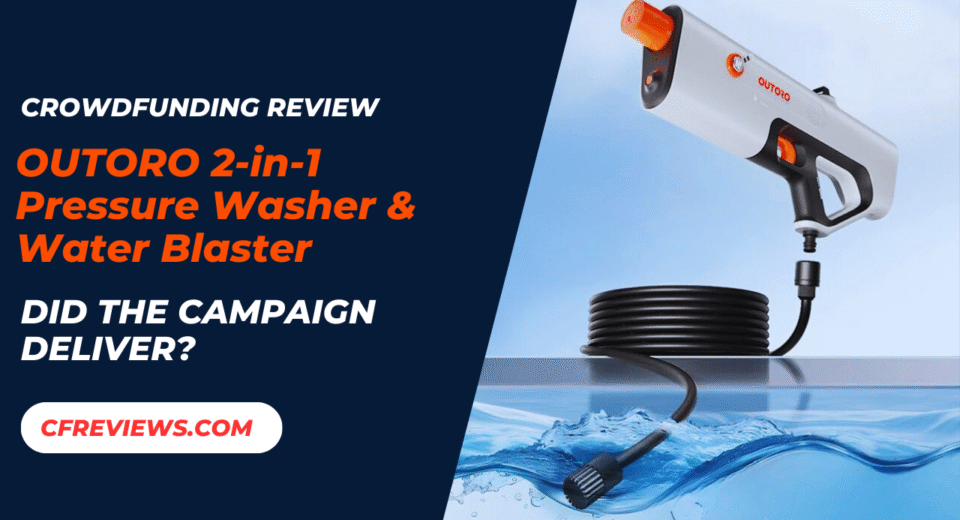 OUTORO 2-in-1 Pressure Washer & Water Blaster