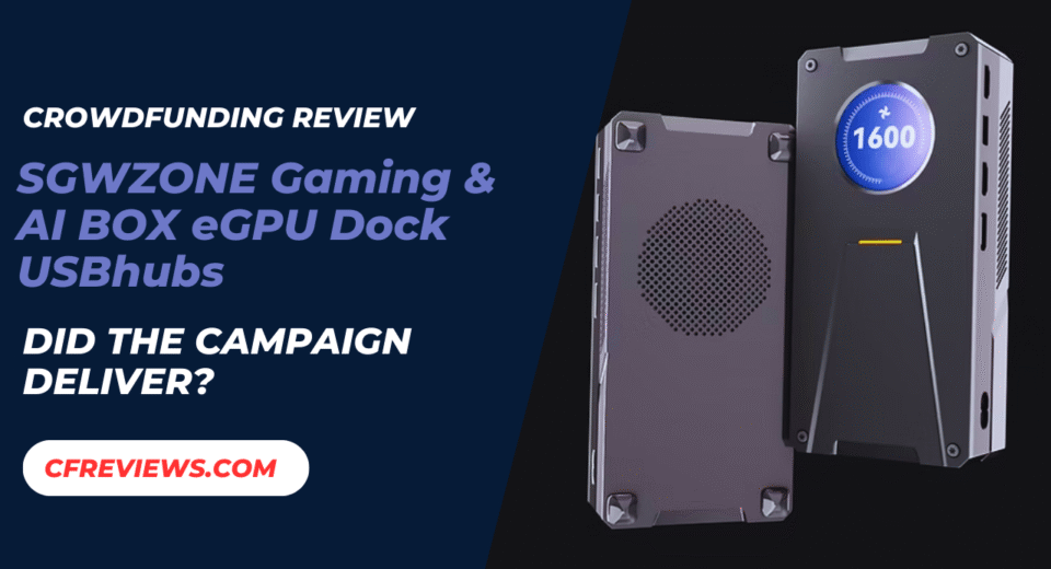 SGWZONE Gaming & AI BOX eGPU Dock USBhubs