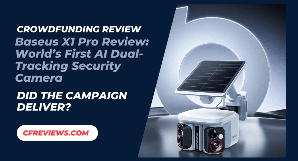 Baseus X1 Pro Review: World’s First AI Dual-Tracking Security Camera
