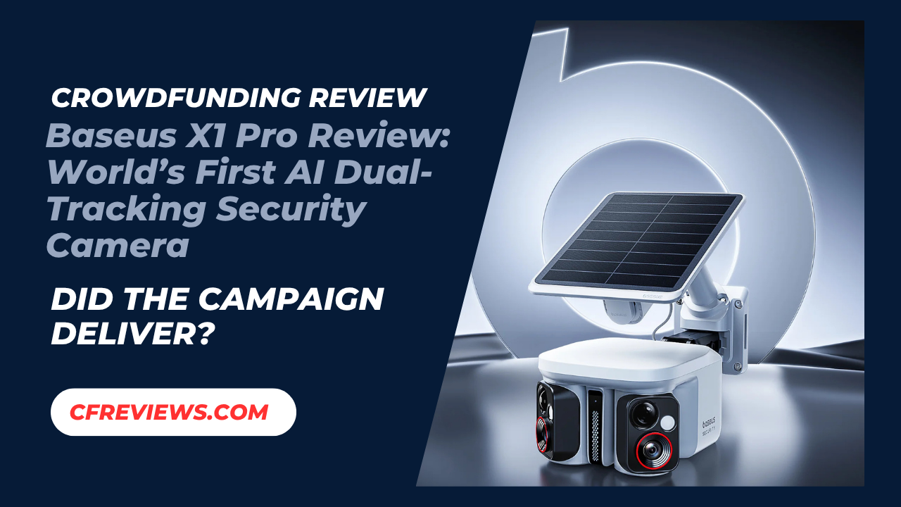 Baseus X1 Pro Review: World’s First AI Dual-Tracking Security Camera