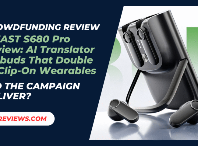 WEAST S680 Pro Review: AI Translator Earbuds That Double as Clip-On Wearables