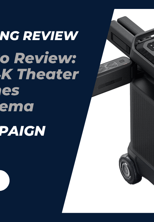 Nebula X1 Pro: Mobile Theater with 4K Projector& 7.1.4 Sound