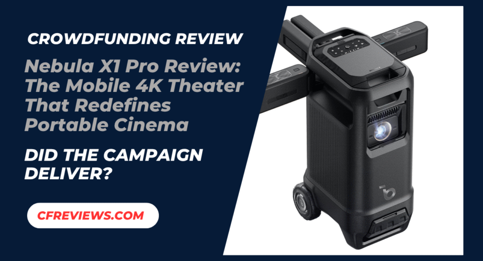 Nebula X1 Pro: Mobile Theater with 4K Projector& 7.1.4 Sound
