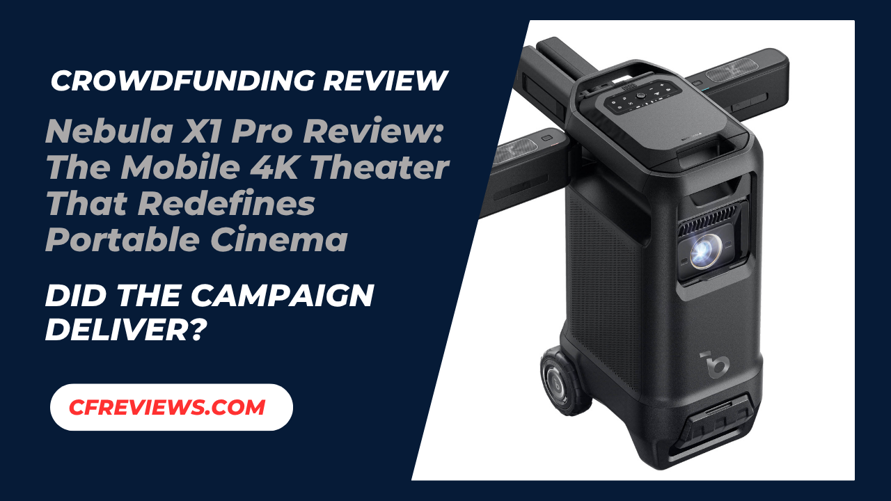Nebula X1 Pro: Mobile Theater with 4K Projector& 7.1.4 Sound