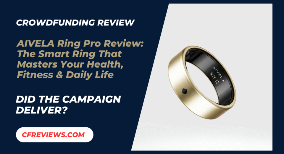 AIVELA Ring Pro: All-in-One Smart Ring to Master Your Day