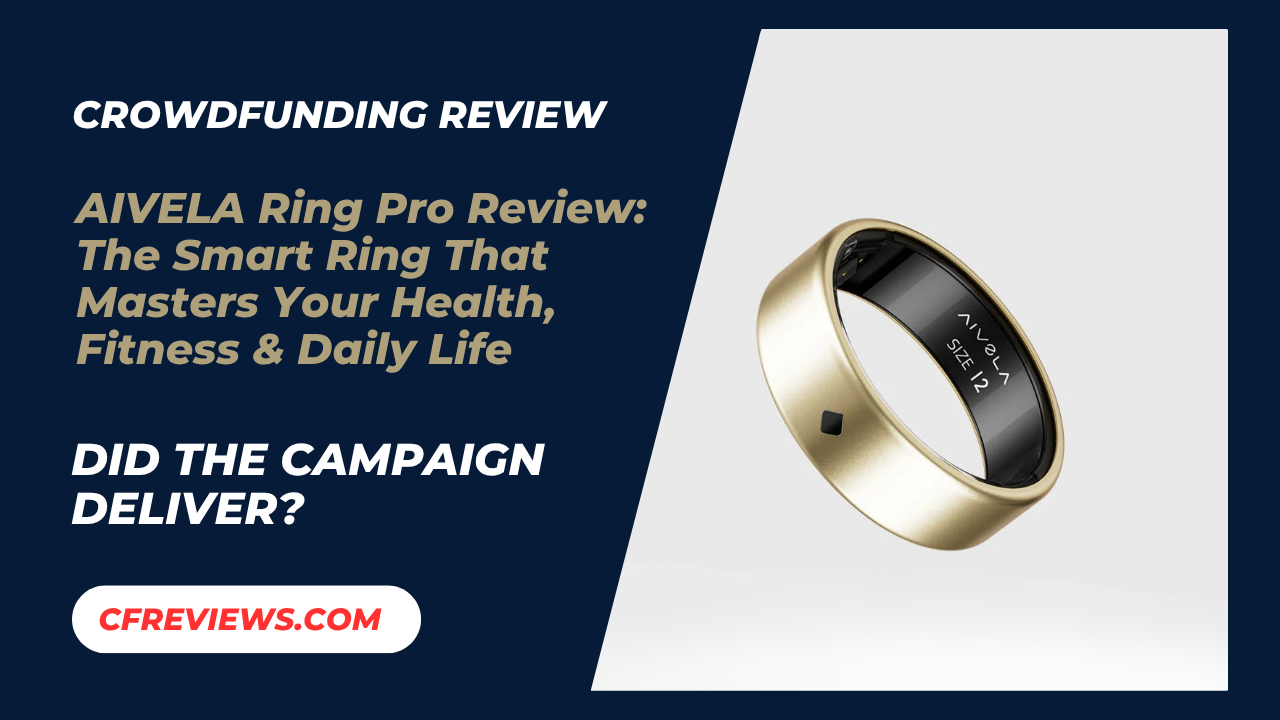 AIVELA Ring Pro: All-in-One Smart Ring to Master Your Day